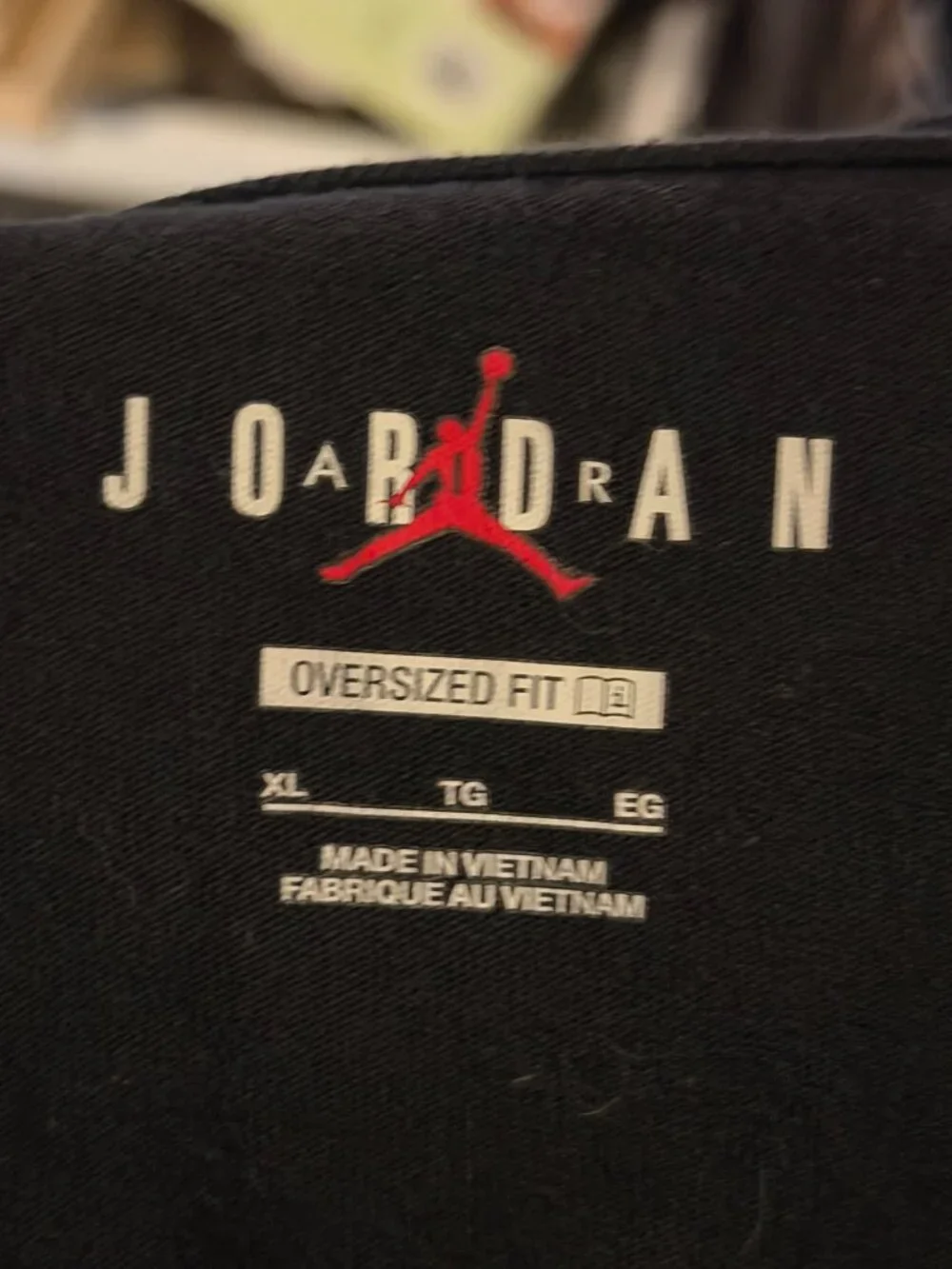 Jordan Brand Oversized Fit T-Shirt Black XXL Jumpman Logo Tee